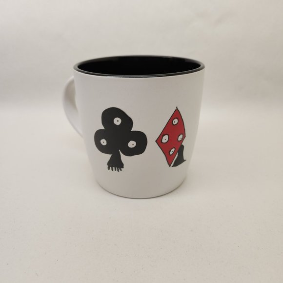 Tim Burton Lost Vegas Large Coffee Mug - "Card Creatures"  / Neon Museum exhibit - Picture 2 of 5